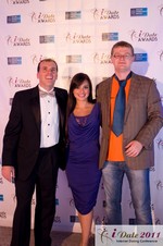 Max Polyakov, CEO of Cupid.com at the 2011 iDate Awards Ceremony