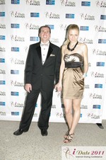 Olesia Kuznetsova from Momba at the 2011 iDate Awards