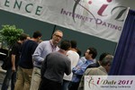 Networking in the Exhibit Hall at the January 19-21, 2011 Miami Internet Dating Conference