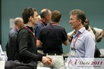 Business Networking in the Exhibit Hall at the 2011 Internet Dating Conference in Miami