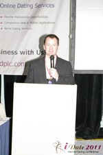Mark Brooks (Publisher of Online Personals Watch) at iDate2011 Miami