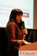 Julie Spira (CEO of Cyber Dating Expert) at the January 19-21, 2011 Internet Dating Conference in Miami